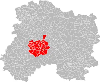 Localisation de Communauté de communesde la Région de Vertus
