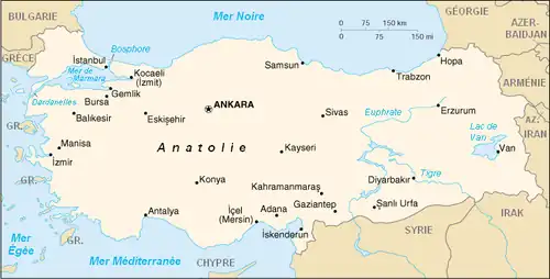 Description de l'image Carte de la Turquie FR.png.