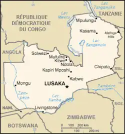 Description de l'image Carte de la Zambie FR.png.