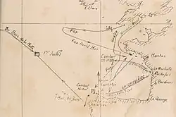 La bataille du cap Finisterre (ou Ortégal) a lieu à la sortie du golfe de Gascogne, au large du Finisterre espagnol. L'escorte est anéantie à l'issue d'un violent combat.