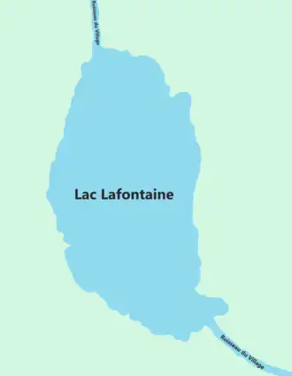 Image illustrative de l’article Lac Lafontaine (Chénéville)