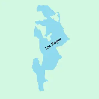 Image illustrative de l’article Lac Roger (Papineau)