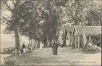 La terrasse de la Nouvelle-Fuillée.