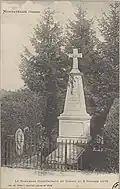 Le monument commémoratif du 6 octobre 1870.