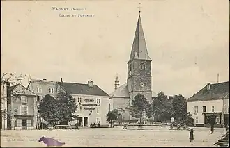 Église et Fontaine (Place Paul Caritey).