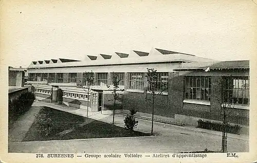 Atelier d'apprentissage.