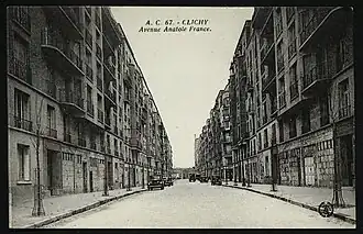 Image illustrative de l’article Avenue Anatole-France (Clichy)