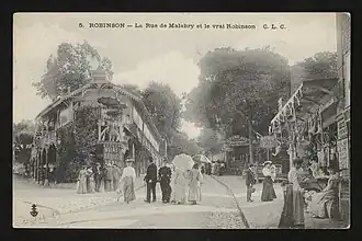 La Rue de Malabry et le vrai Robinson