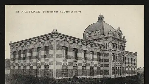 L'usine pharmaceutique du Docteur Pierre construite en 1900.