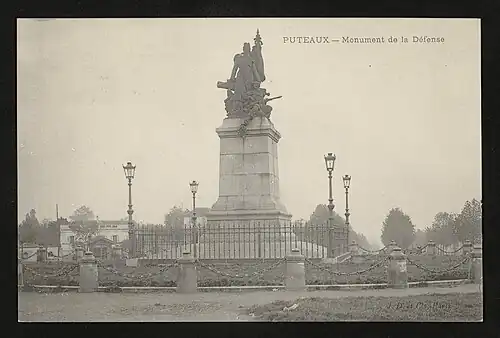 Vers 1900, carte postale.