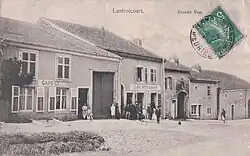 Grande rue (actuelle rue des Capucines) fin XIXe&nbsp;siècle