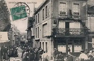 La Rue Louis-Philippe en 1910.