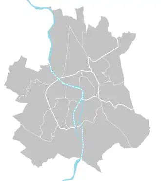 Localisation de Quartiers de Toulouse