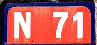 Image illustrative de l’article Route nationale 71 (France)