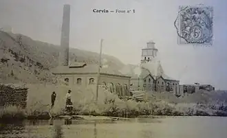 La fosse no&nbsp;1 vers 1900.