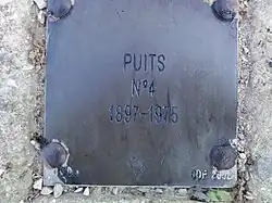 Puits no&nbsp;4, 1897 - 1975.
