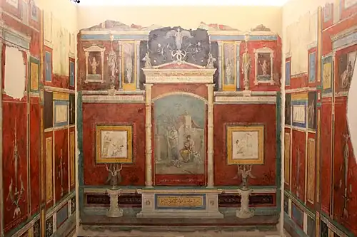 Chambre à coucher (2e&nbsp;style pompéien)