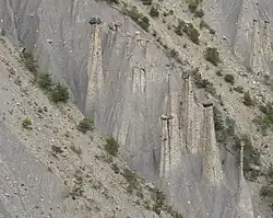 « Ravin des demoiselles de Théus ».