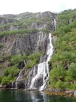 Cascade de la Jarsteinelva