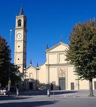 Église paroissiale, XVIIe&nbsp;siècle, place Mgr Domenico Mezzadri.