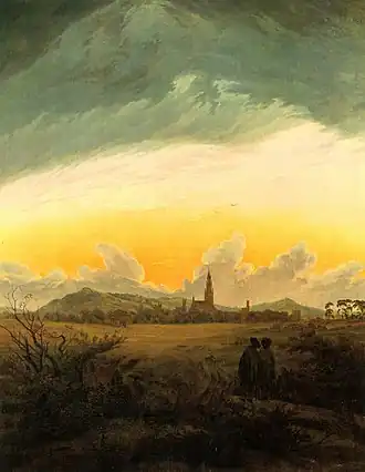 Caspar David Friedrich : Neubrandenbourg (1816/17)