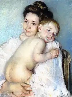 Mère et Enfant, collection privée, pastel, 57&nbsp;×&nbsp;45&nbsp;cm, 1903