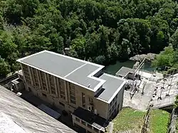 La centrale hydroélectrique.