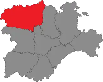 Carte de la circonscription.