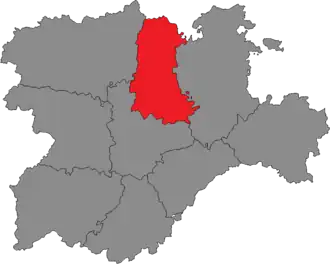 Carte de la circonscription.