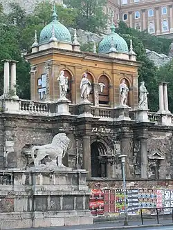 Entrée de la zone du palais.