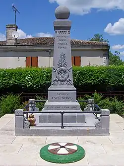Le monument aux morts (juin&nbsp;2009)
