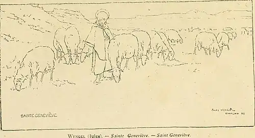 Sainte-Geneviève, Étaples, 1893.