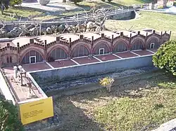 Les caves de l'entreprise Codorníu (Sant Sadurní d'Anoia).