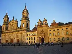 Cathédrale de Bogota, sur la Plaza de Bolívar