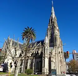 La cathédrale de Mercedes.