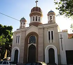 La cathédrale de Mendoza.