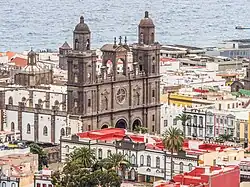 Situation de la cathédrale.