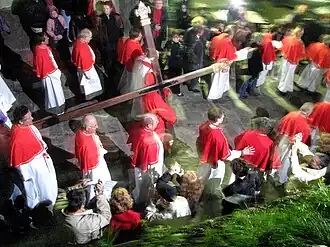 Procession du Catenacciu à Sartène.