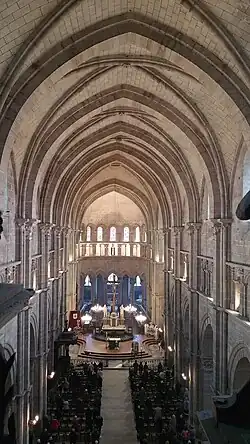 Vue de la cathédrale depuis la tribune