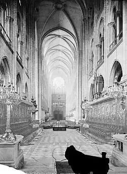 Nef-Grand orgue 1892, photographie Séraphin-Médéric Mieusement