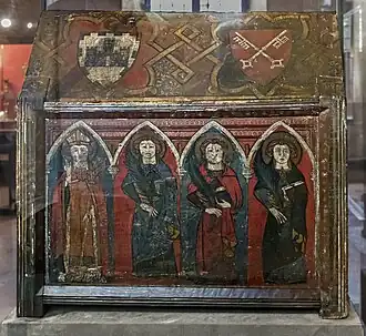 Châsse reliquaire de 1391