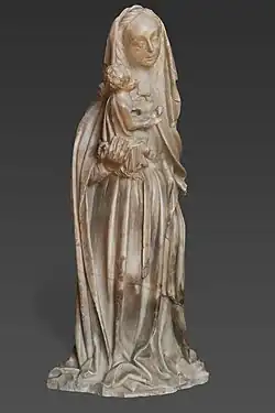 Vierge à l'enfant du XVe&nbsp;siècle