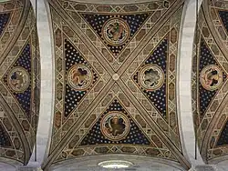 Détail de la voûte.