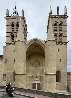 Cathédrale Saint-Pierre de Montpellier, siège de l'archidiocèse.