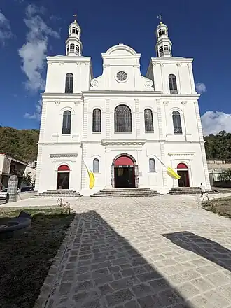 La cathédrale Notre-Dame-de-l'Assomption de Saint-Pierre  en 2024.