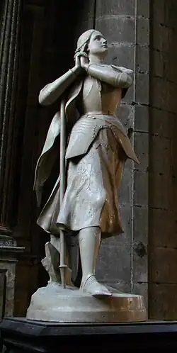 Jeanne d'Arc, cathédrale Sainte-Marie d'Auch.