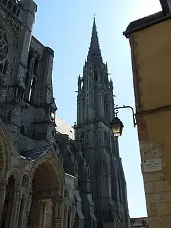 Tour nord de Jehan de Beauce, XVIe&nbsp;siècle, cathédrale de Chartres.