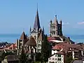 Lausanne , ville hôte en 1989 pour la Suisse.