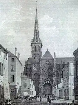 Tour Nord reconstruite.