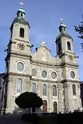 Cathédrale Saint-Jacques d'Innsbruck.
